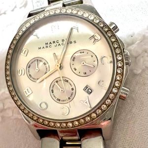 Marc by Marc Jacobs Silver Stainless-Steel Quartz watch